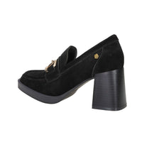Carmela Donna Mocassino tacco 161209 Nero