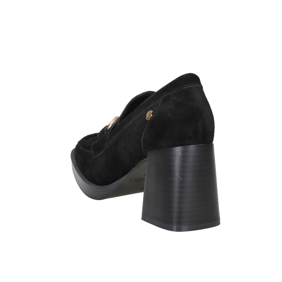 Carmela Donna Mocassino tacco 161209 Nero