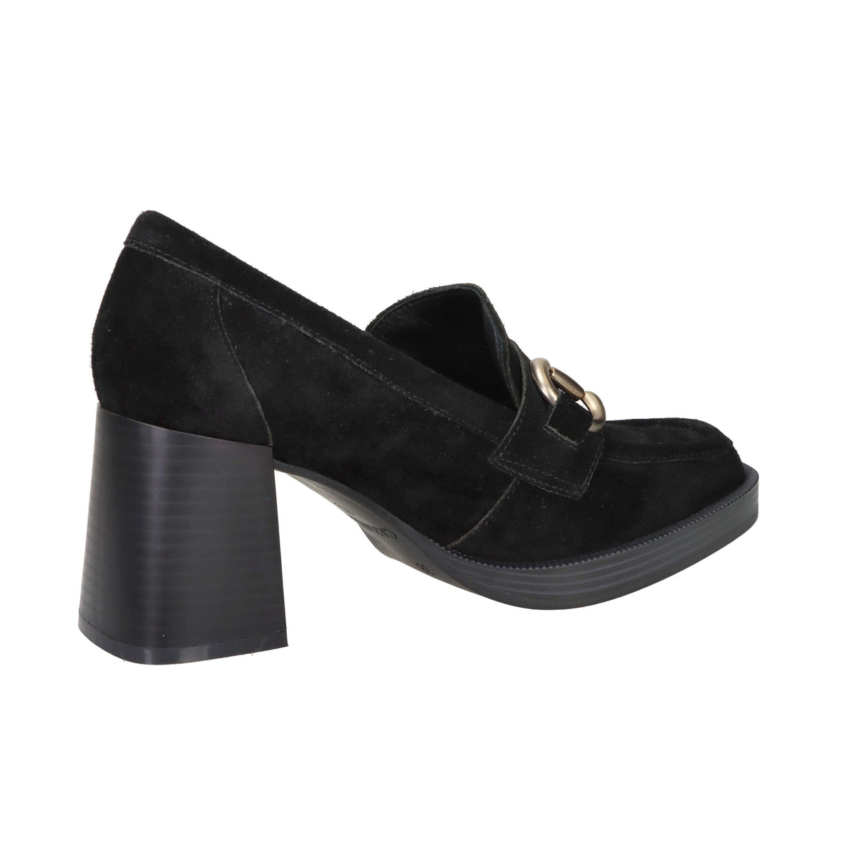 Carmela Donna Mocassino tacco 161209 Nero
