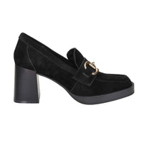 Carmela Donna Mocassino tacco 161209 Nero