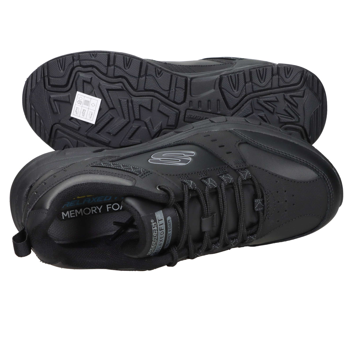 Skechers Uomo Sneakers 51896 Nero