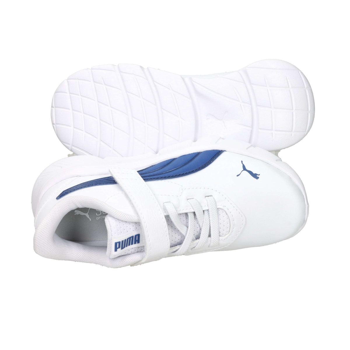 Puma Unisex bambino Sneakers 312645 Bianco/Azzurro