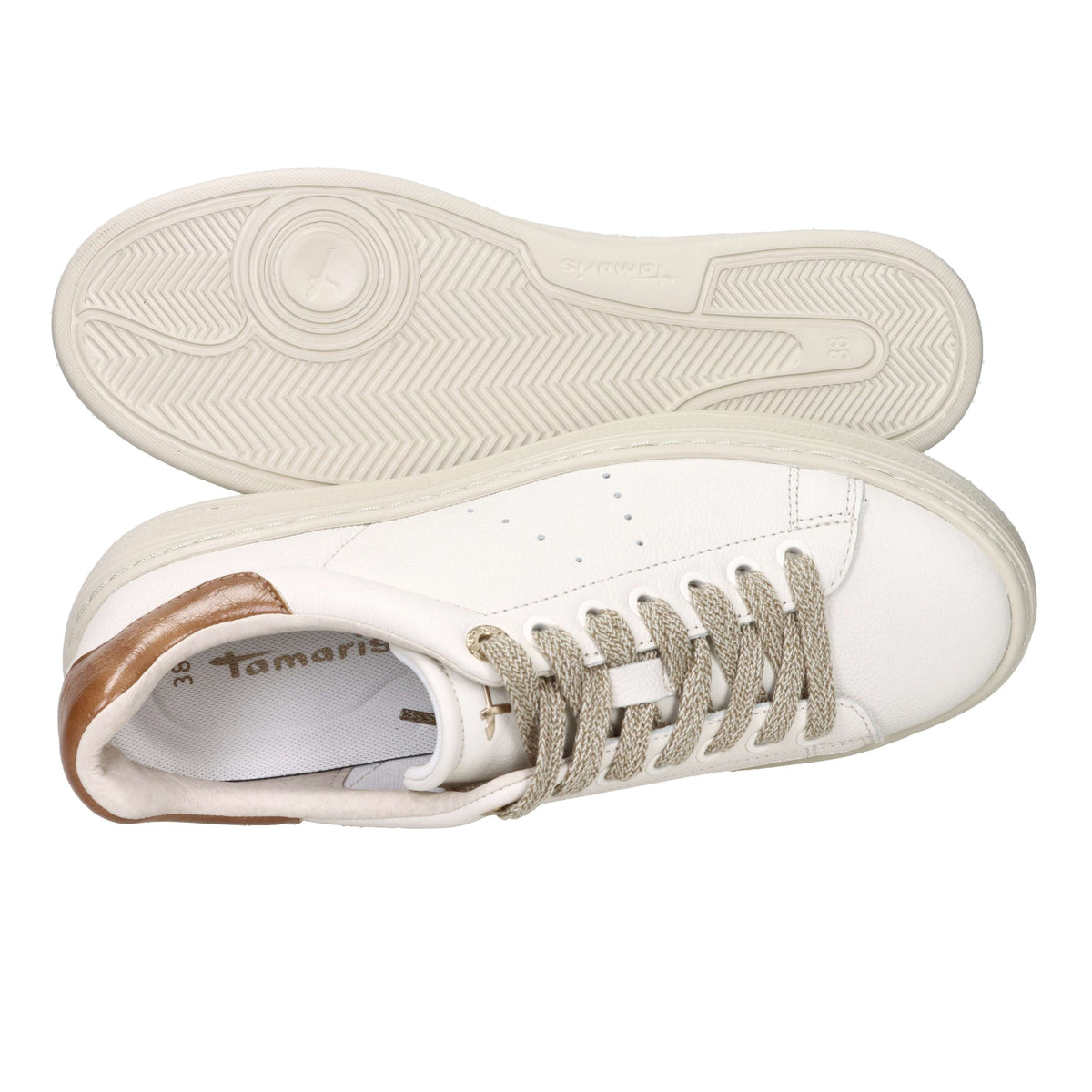 Tamaris Donna Sneakers 1-23775-47 Panna