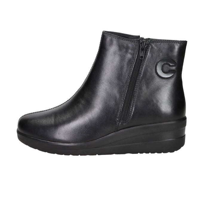 Cinzia Soft Donna Stivaletti zeppa IV2609 Nero