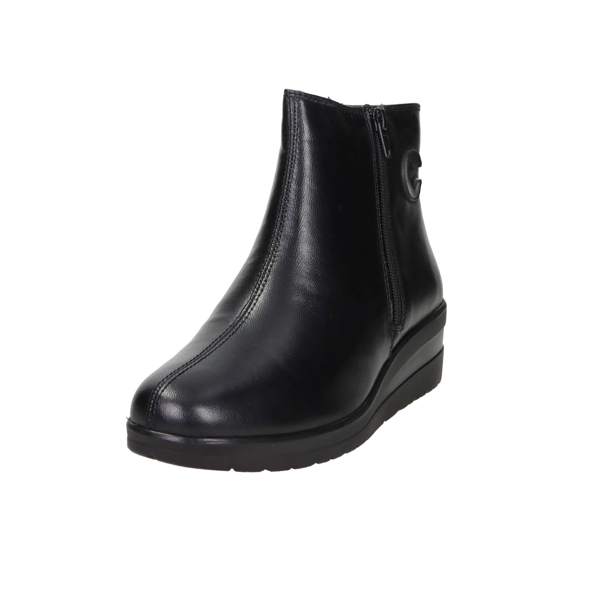Cinzia Soft Donna Stivaletti zeppa IV2609 Nero
