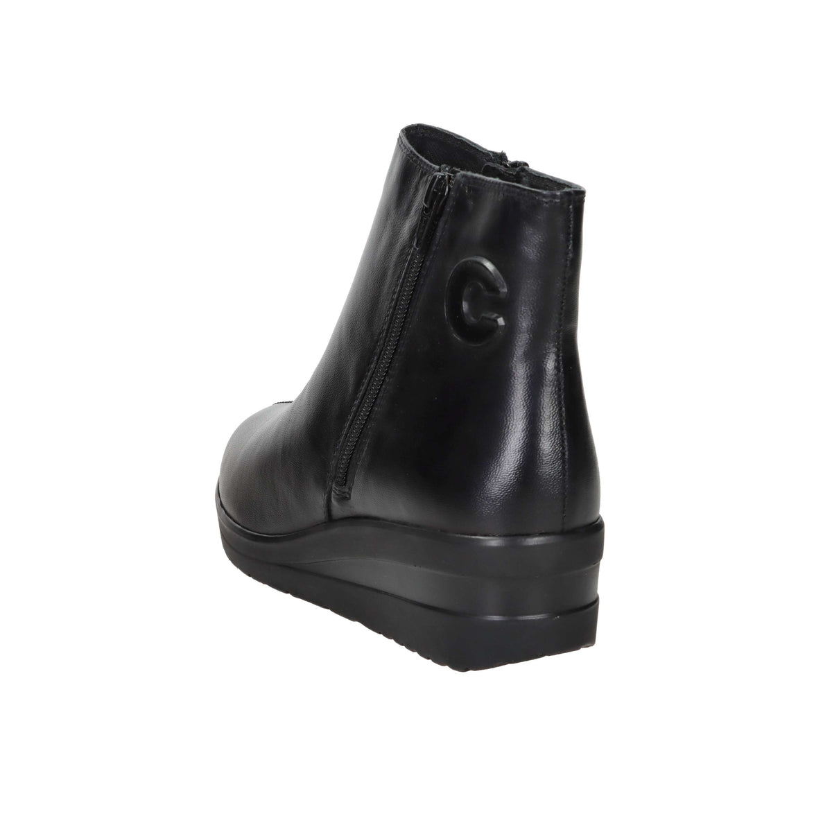 Cinzia Soft Donna Stivaletti zeppa IV2609 Nero