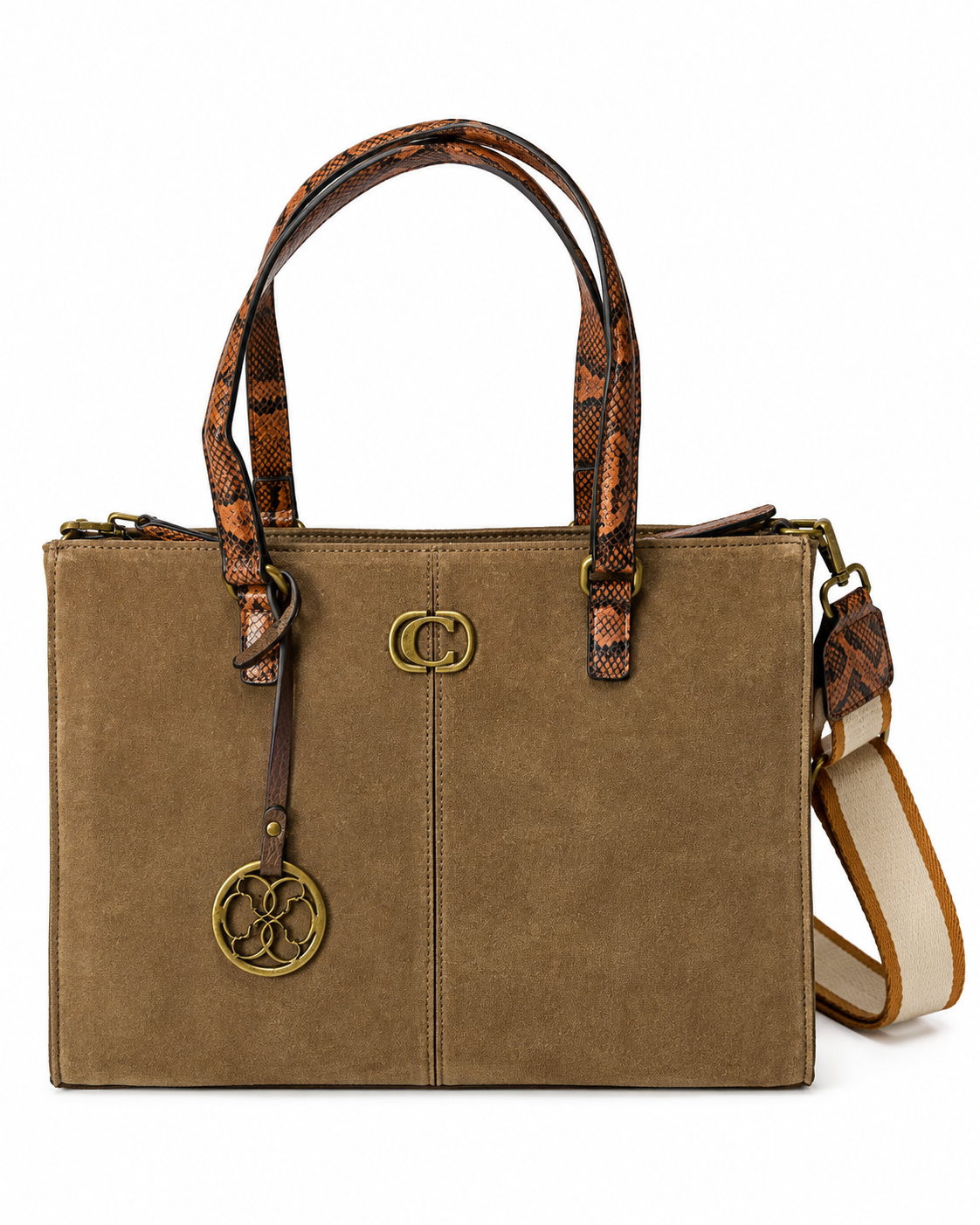Carmela Donna Borsa a spalla 186071 Taupe