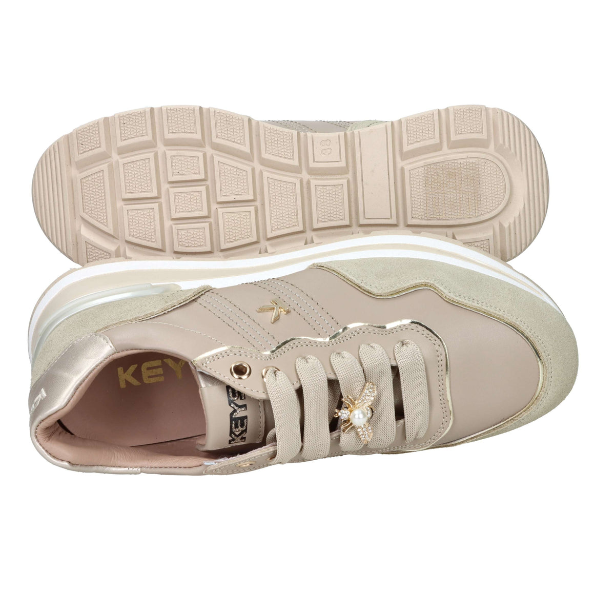 Keys Donna Sneakers K-13402 Beige