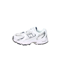 New Balance Unisex bambino Sneakers IZ530SB1 Bianco/Argento
