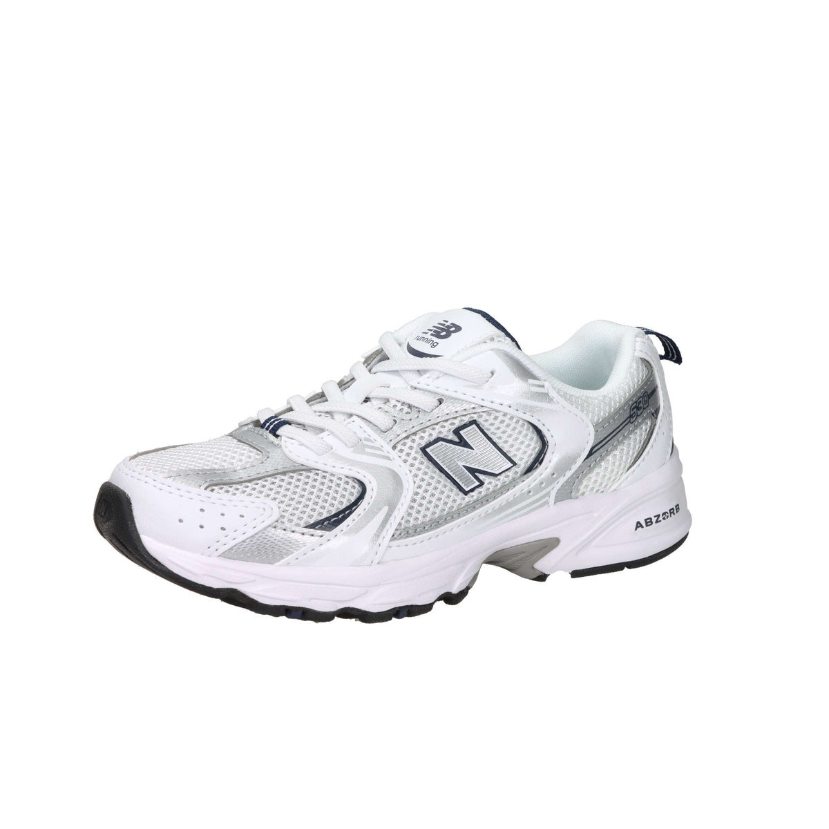 New Balance Unisex bambino Sneakers PZ530SB1 Bianco/Argento