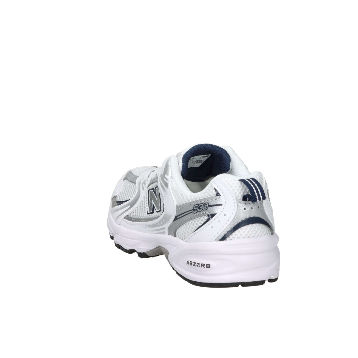 New Balance Unisex bambino Sneakers PZ530SB1 Bianco/Argento