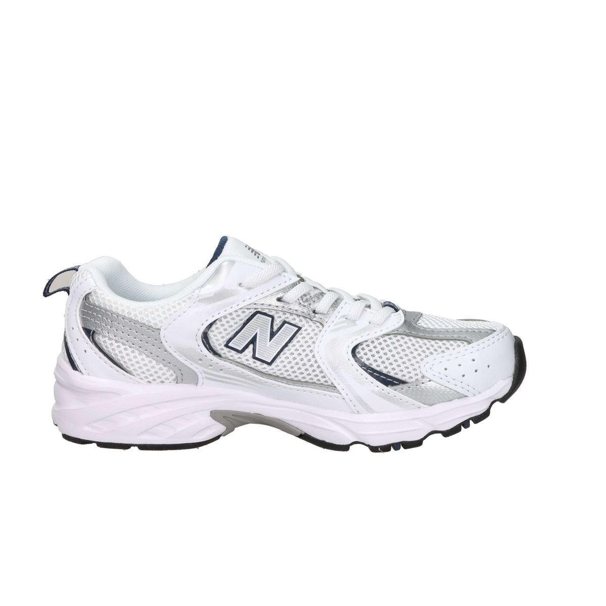 New Balance Unisex bambino Sneakers PZ530SB1 Bianco/Argento