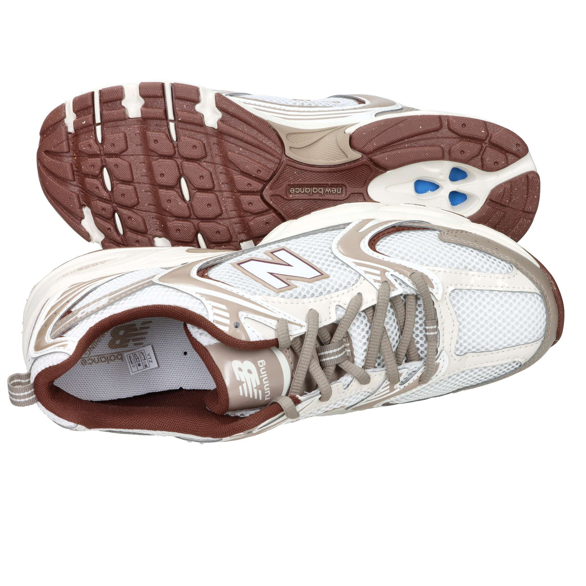 New Balance Unisex adulto Sneakers U530COB Bianco/Taupe