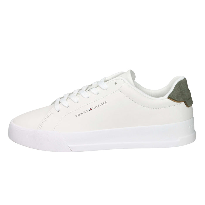 Tommy Hilfiger Uomo Sneakers FM0FM05367 Bianco/Verdone