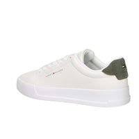 Tommy Hilfiger Uomo Sneakers FM0FM05367 Bianco/Verdone