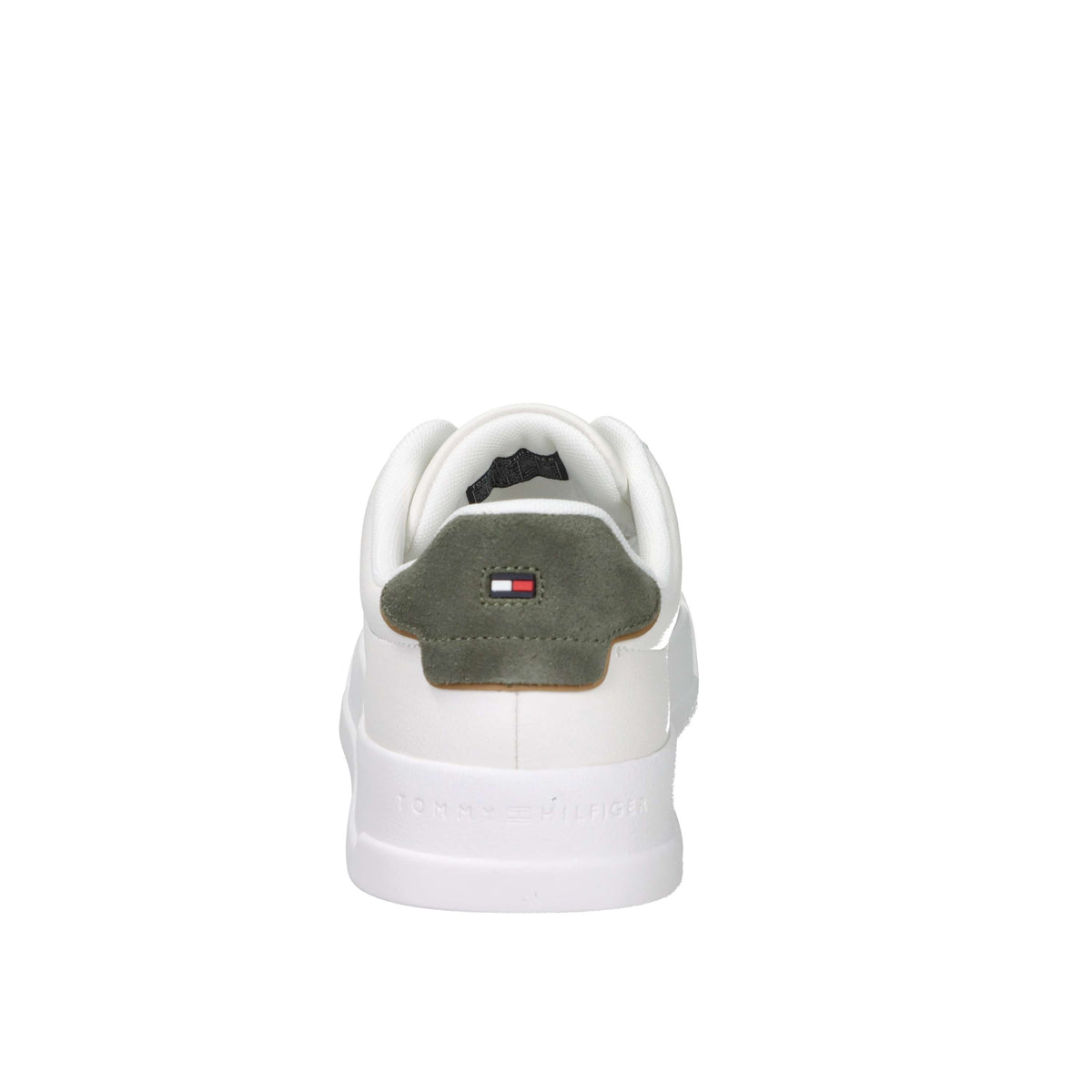 Tommy Hilfiger Uomo Sneakers FM0FM05367 Bianco/Verdone