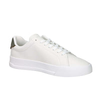 Tommy Hilfiger Uomo Sneakers FM0FM05367 Bianco/Verdone