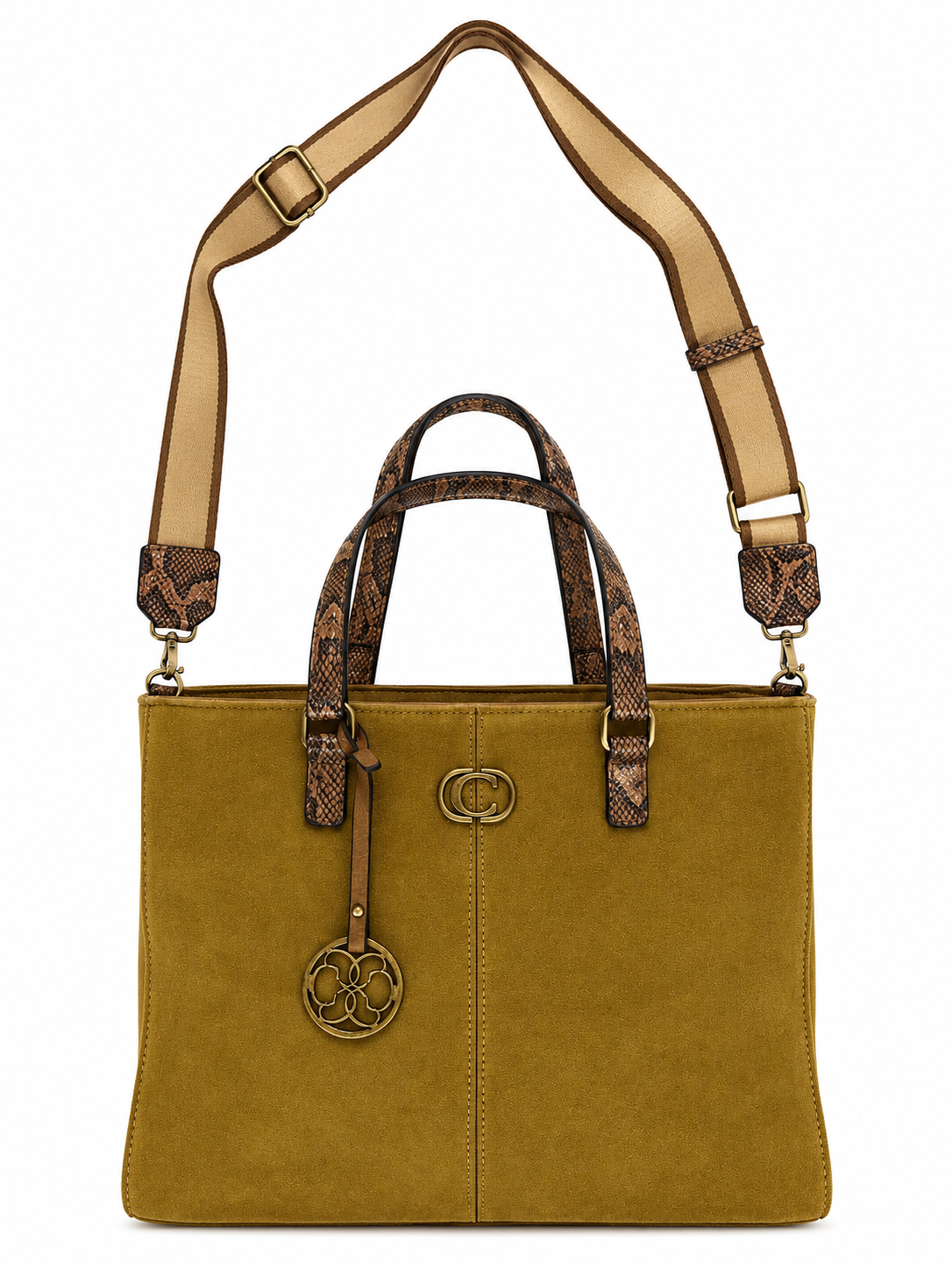 Carmela Donna Borsa a spalla 186071 Senape