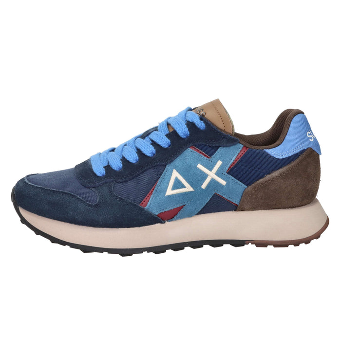 Sun68 Uomo Sneakers Z46125 Blu/Marrone