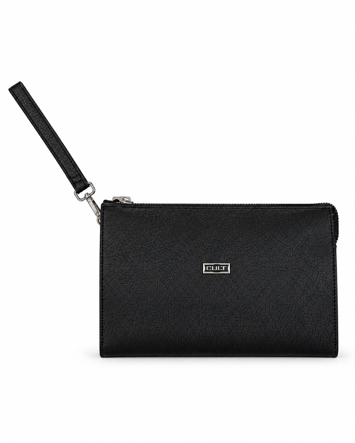 Cult Unisex adulto Pochette X12.010 Nero