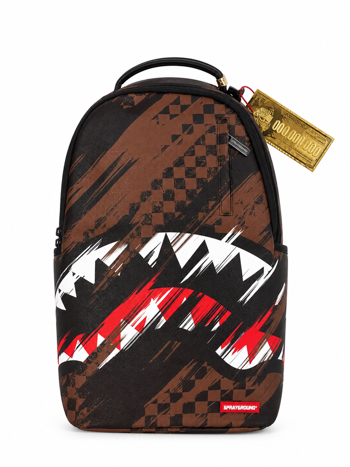 Sprayground Uomo Zaino 910B8556NSZ Marrone/Nero