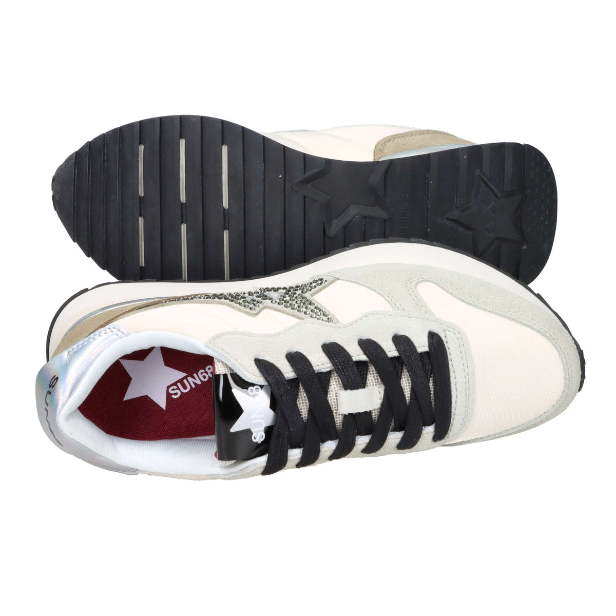 Sun68 Donna Sneakers Z46223 Panna