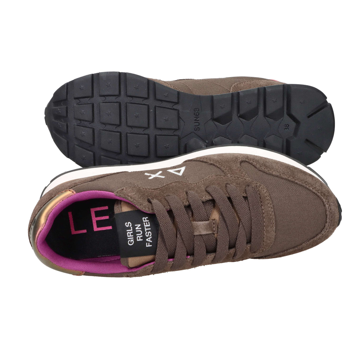 Sun68 Donna Sneakers Z46201 Marrone