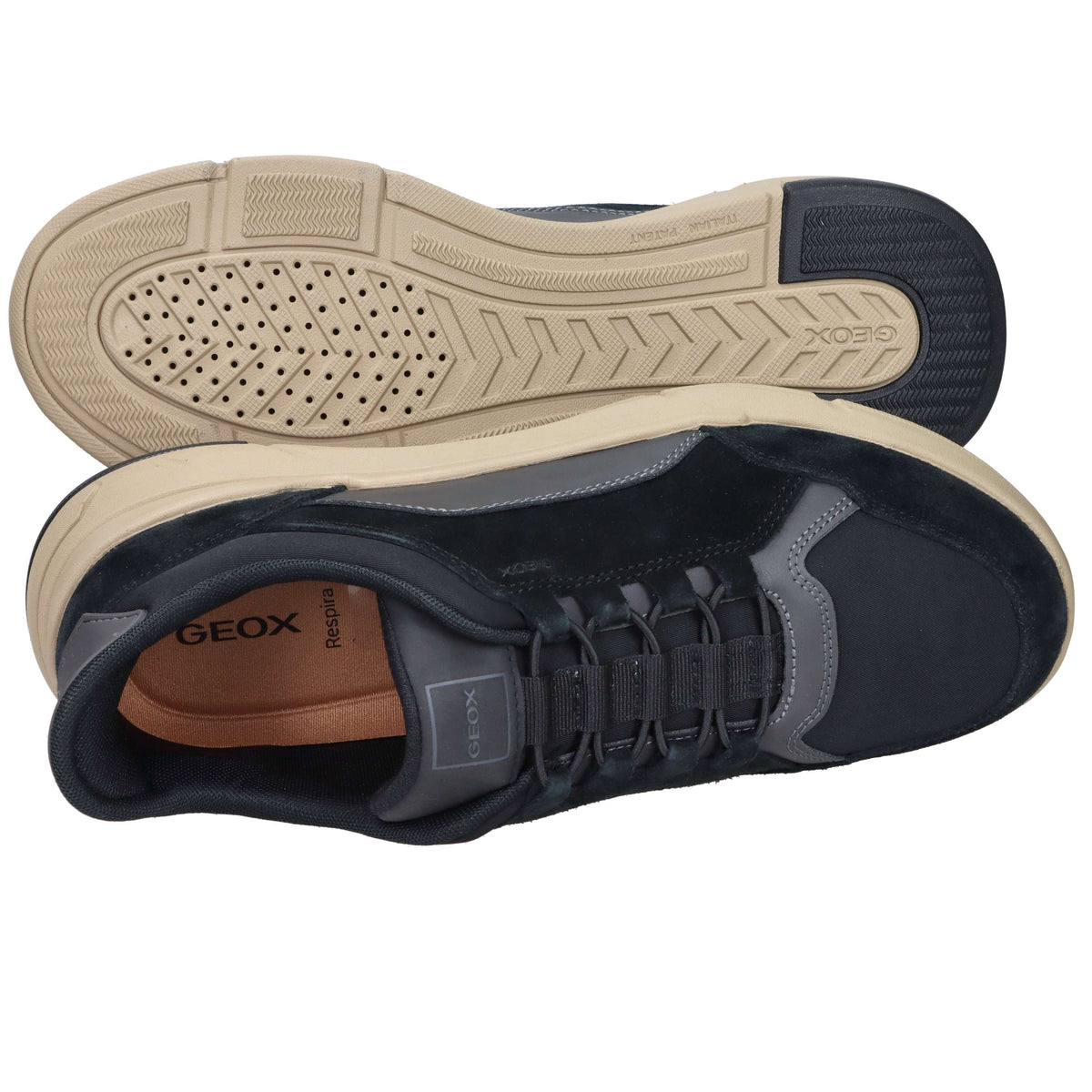 Geox Uomo Slip on U659KA Nero