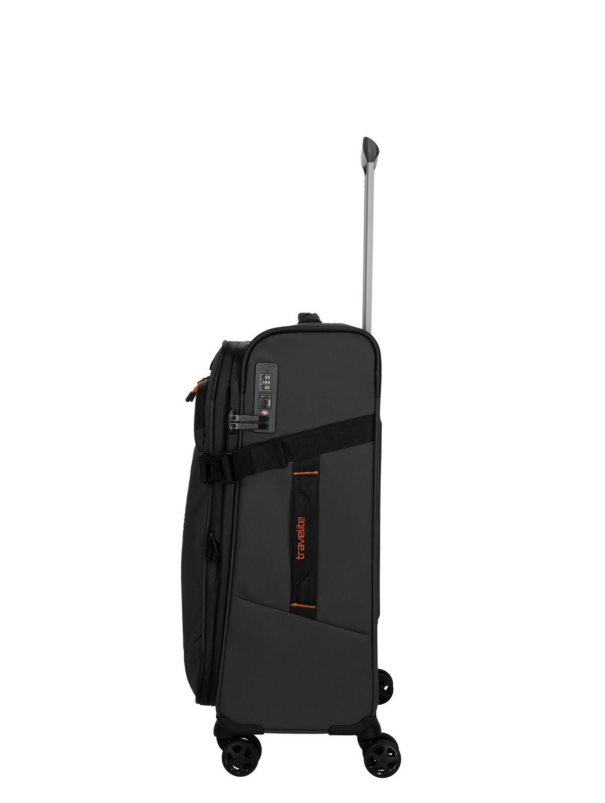 Travelite Unisex adulto Trolley 091048-01 Nero