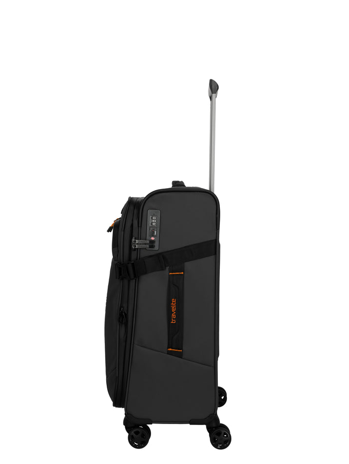 Travelite Unisex adulto Trolley 091048-01 Nero