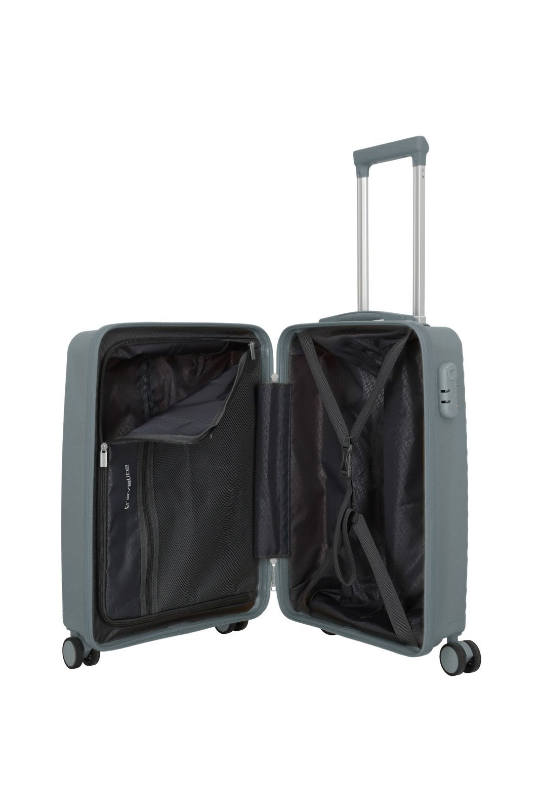 Travelite Unisex adulto Trolley 7000947-04 Grigio