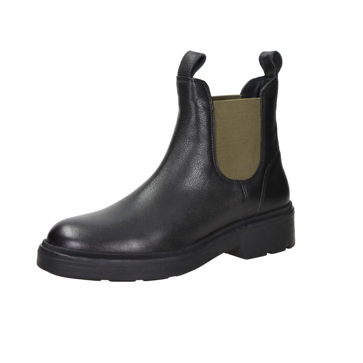 Geox Donna Stivaletti bassi D665GI Nero/Verdone