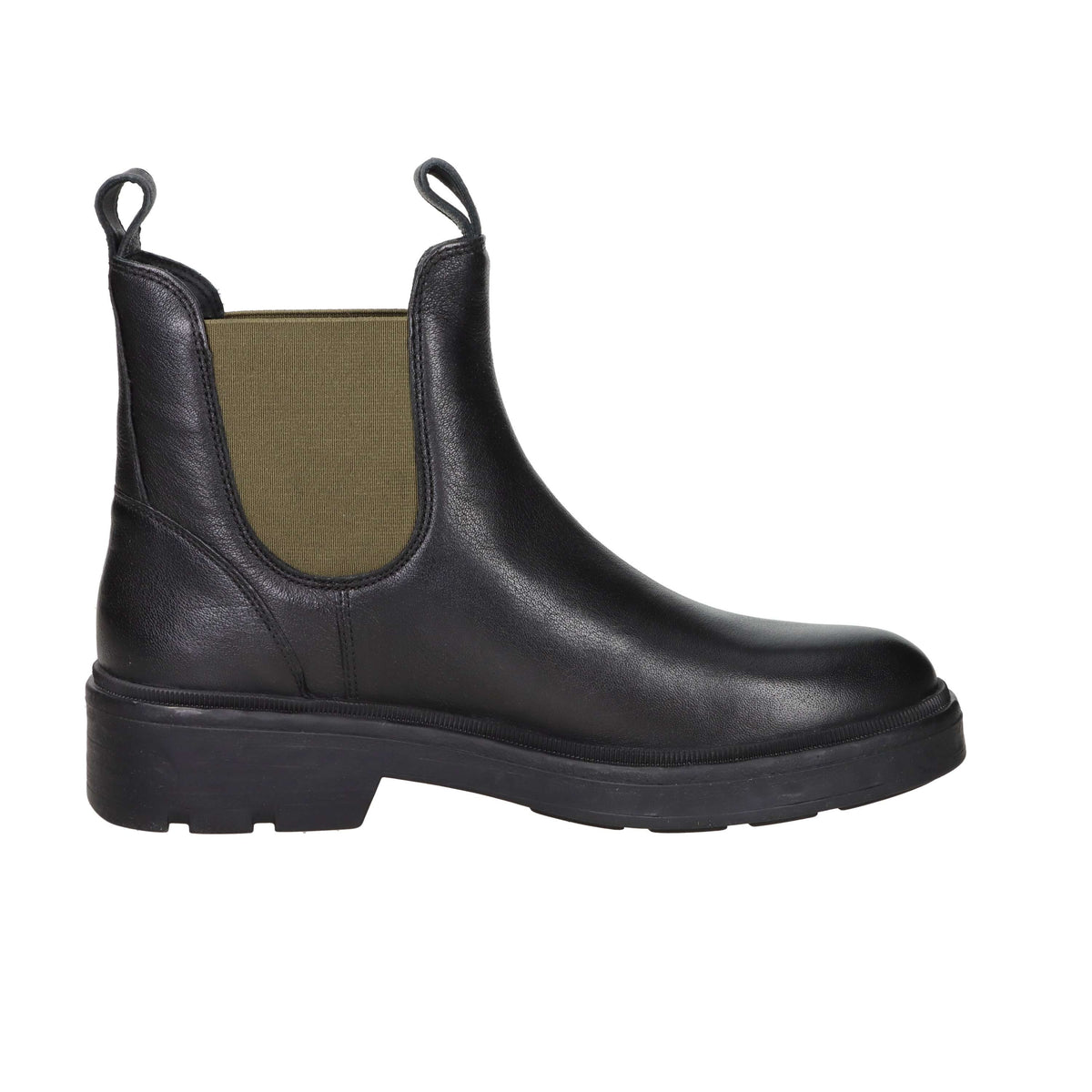 Geox Donna Stivaletti bassi D665GI Nero/Verdone