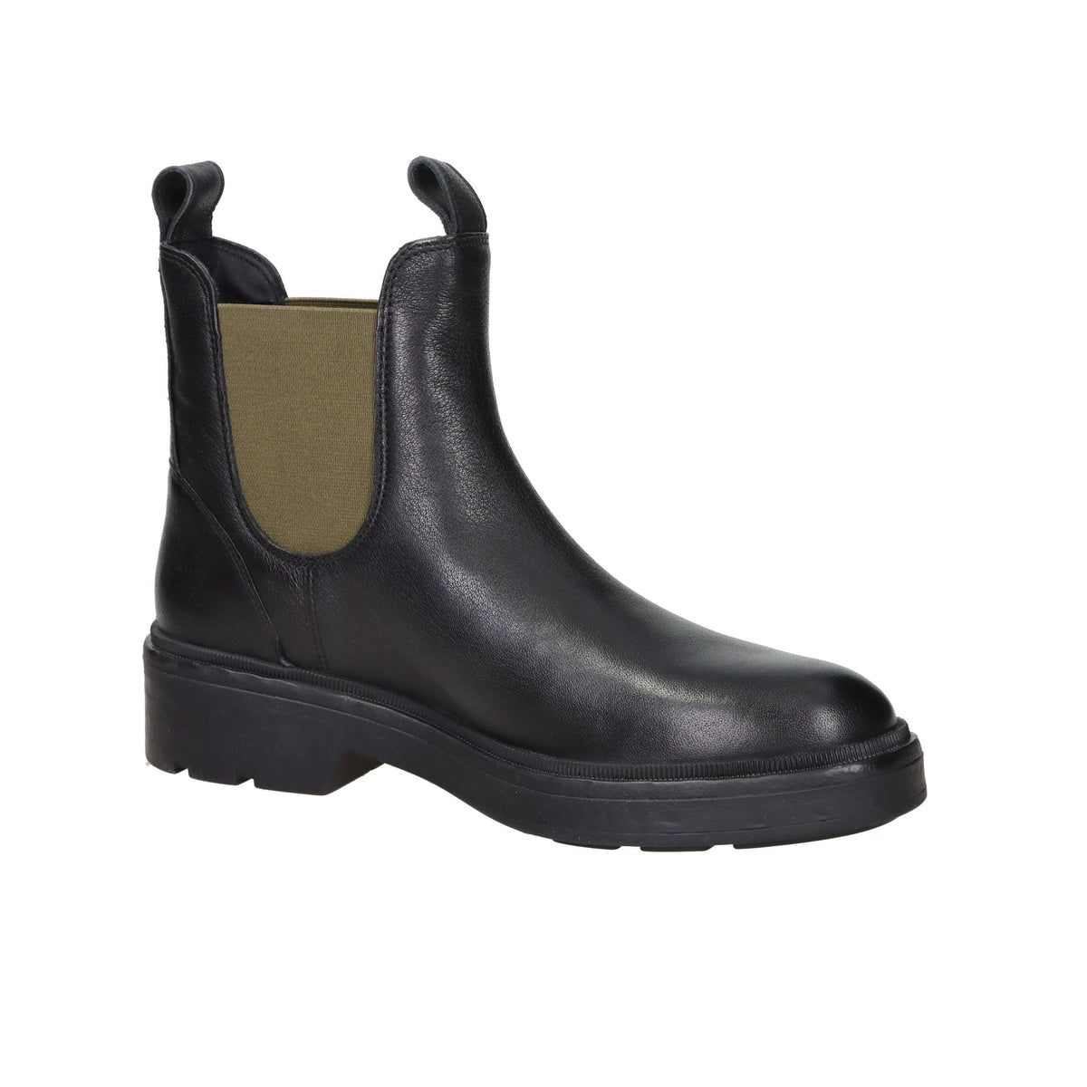 Geox Donna Stivaletti bassi D665GI Nero/Verdone