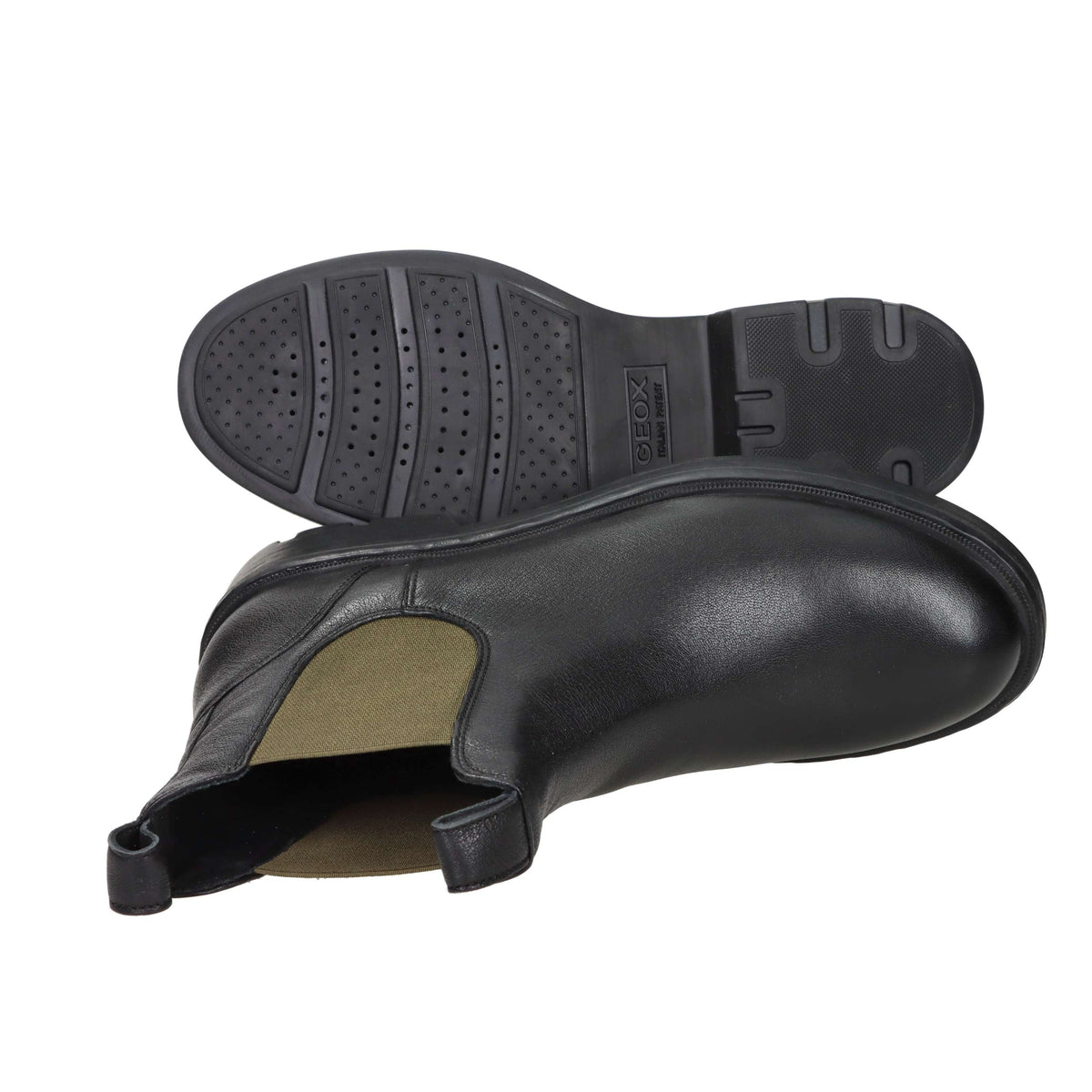 Geox Donna Stivaletti bassi D665GI Nero/Verdone