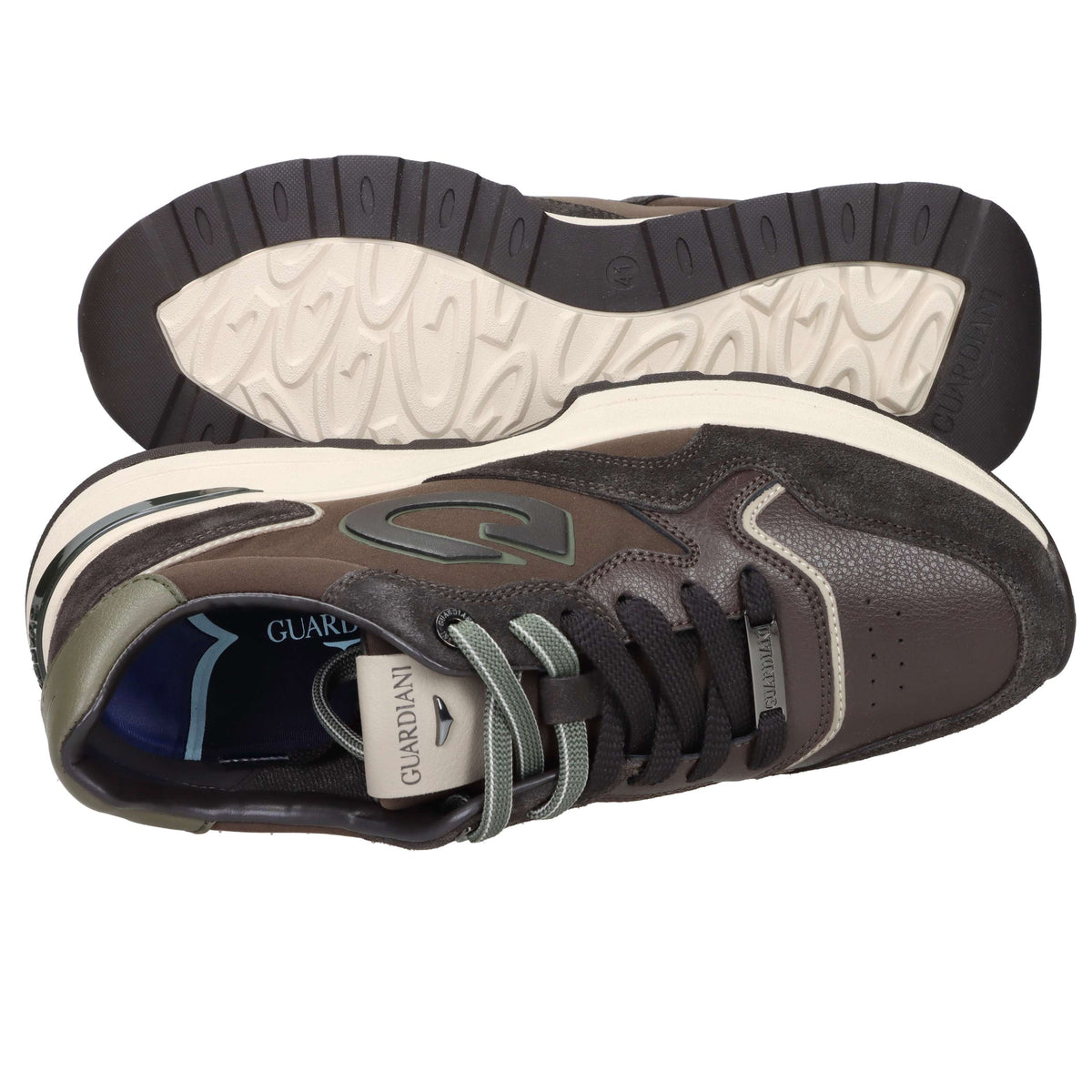Alberto Guardiani Uomo Sneakers GM62001A Marrone