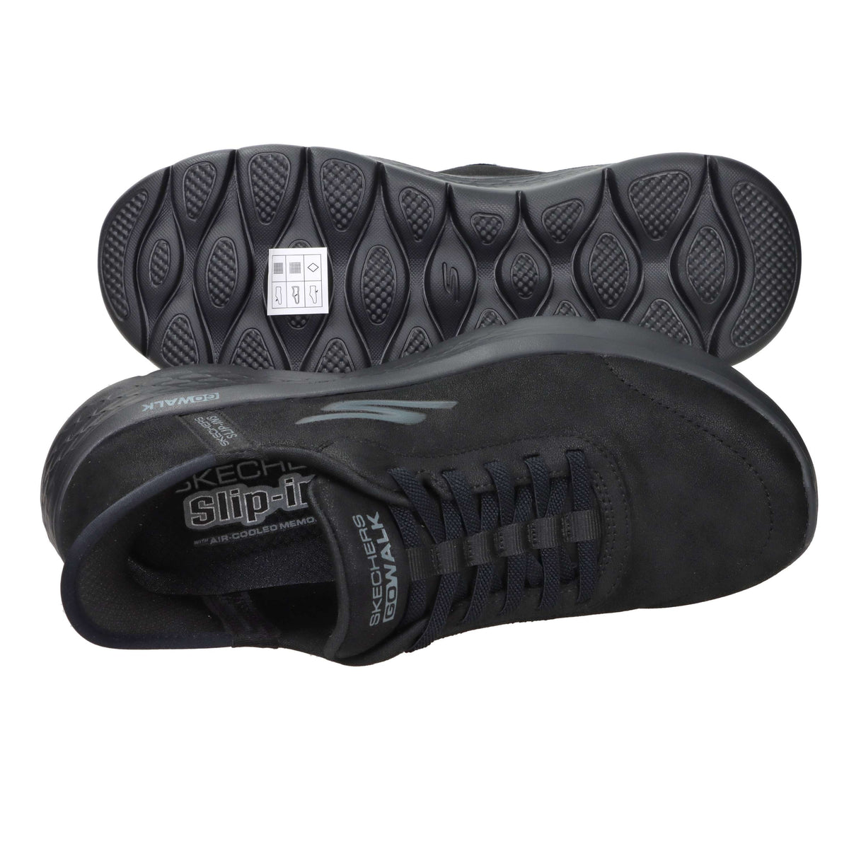 Skechers Donna Slip on 124837 Nero