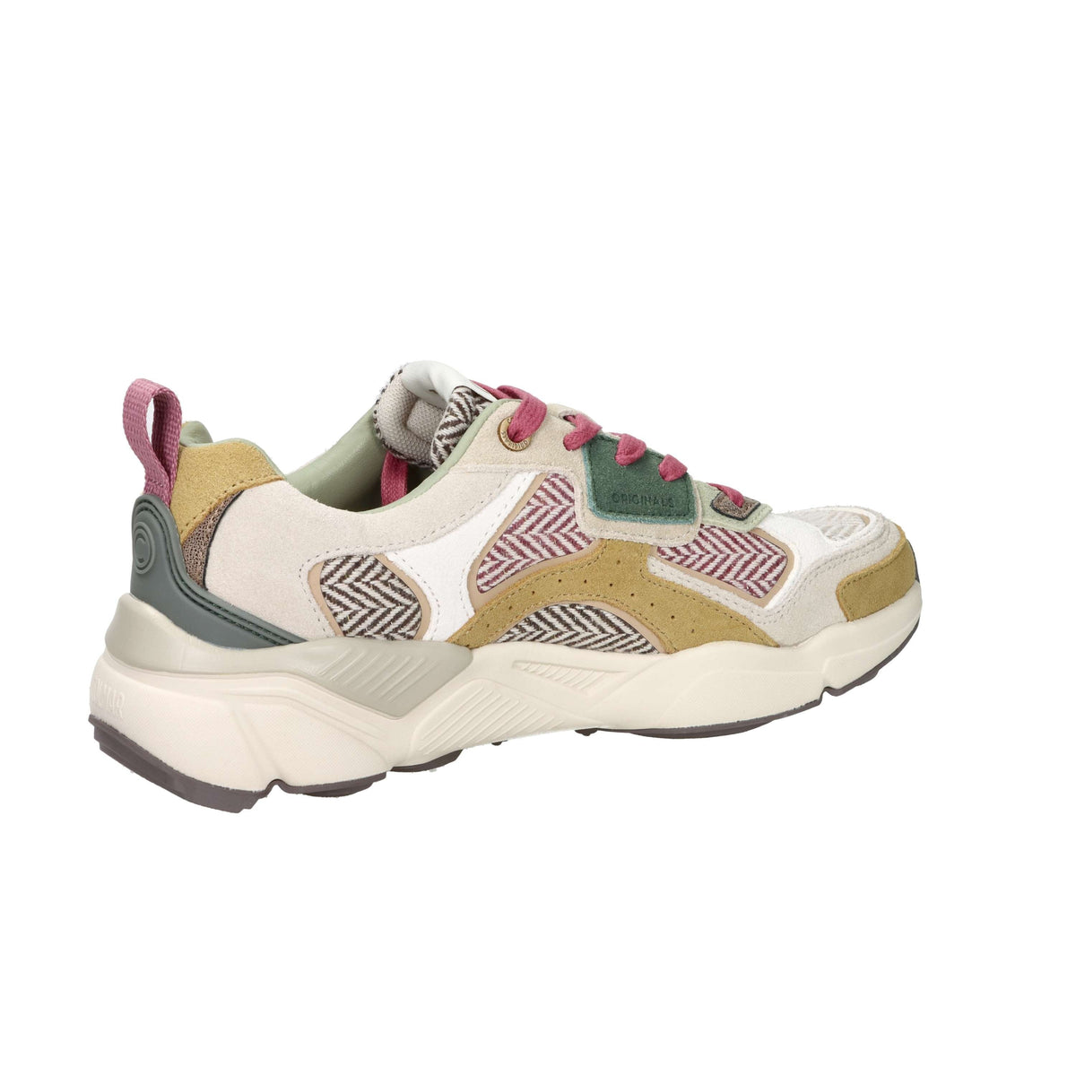 Colmar Donna Sneakers GARNER HERRINGBONE 129 Beige/Cuoio