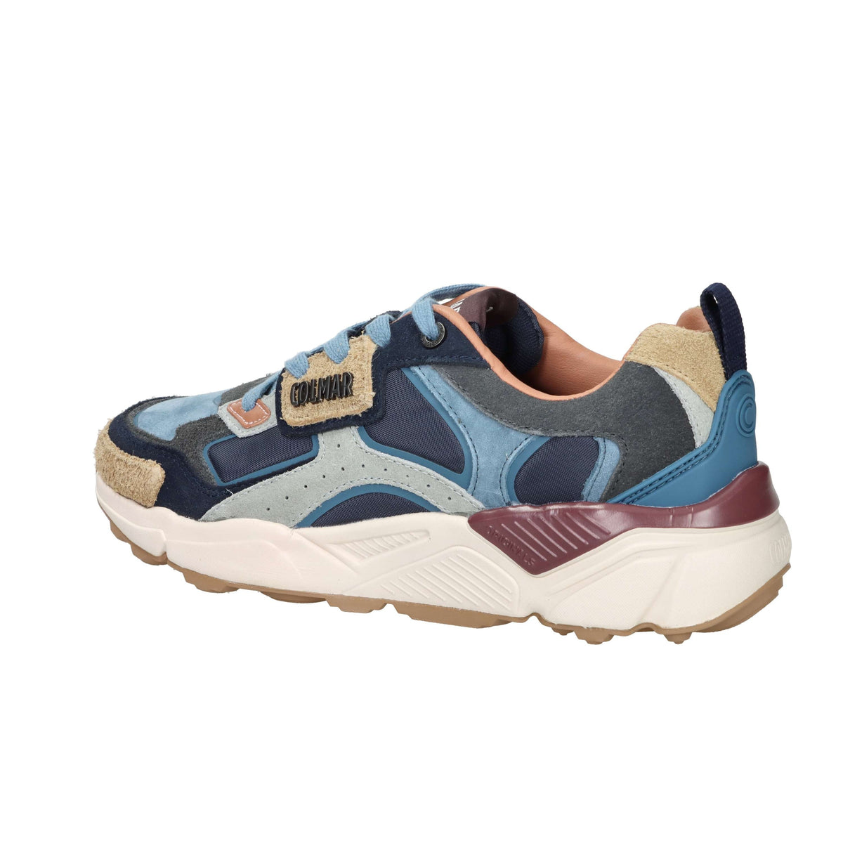 Colmar Uomo Sneakers GARNER BLEN 085 Blu/Cuoio