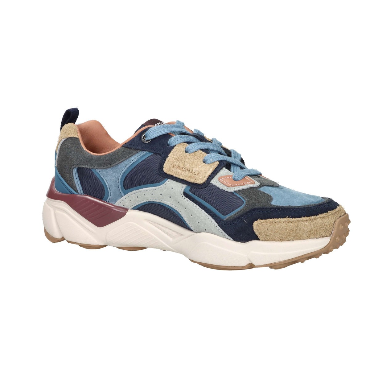 Colmar Uomo Sneakers GARNER BLEN 085 Blu/Cuoio