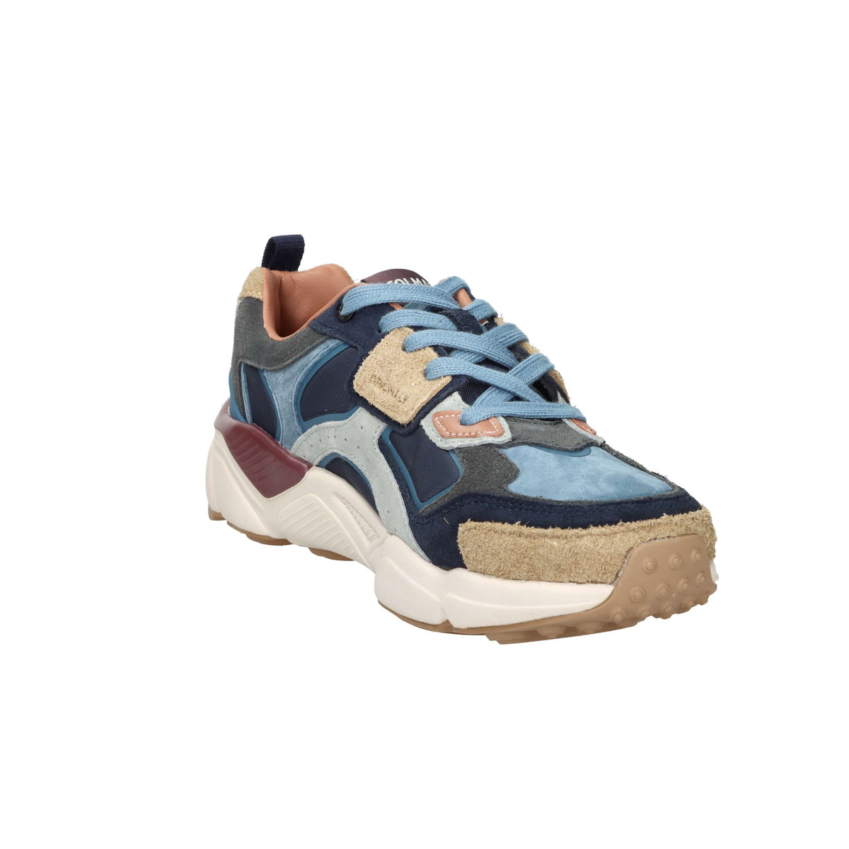 Colmar Uomo Sneakers GARNER BLEN 085 Blu/Cuoio
