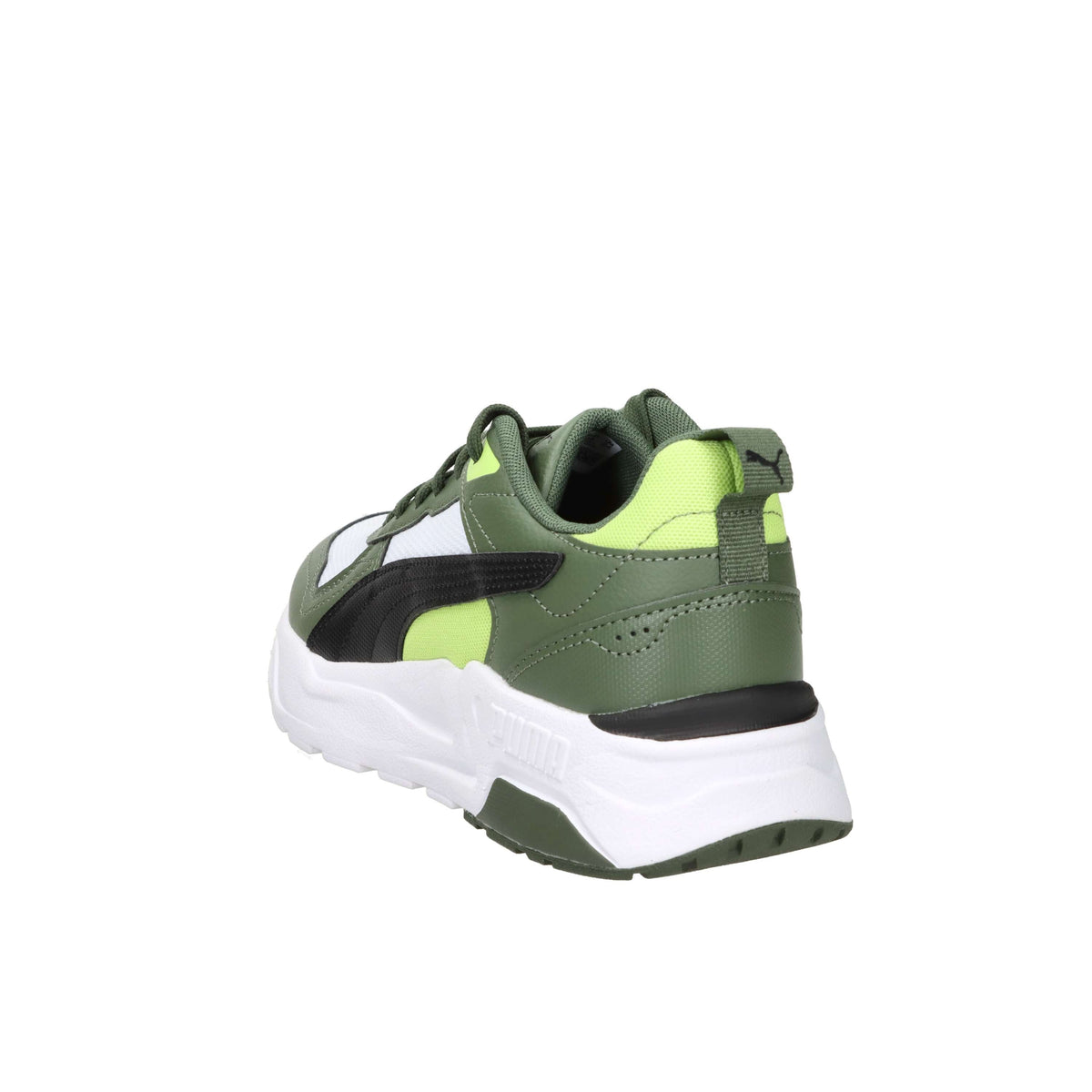 Puma Bambini e ragazzi Sneakers 403703 Bianco/Verdone