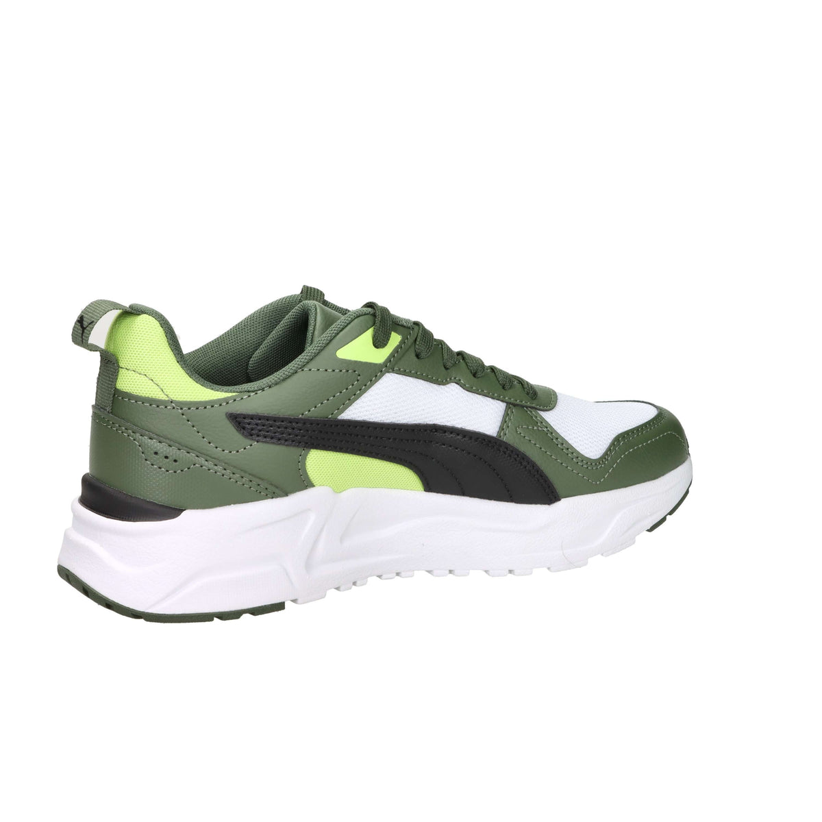 Puma Bambini e ragazzi Sneakers 403703 Bianco/Verdone