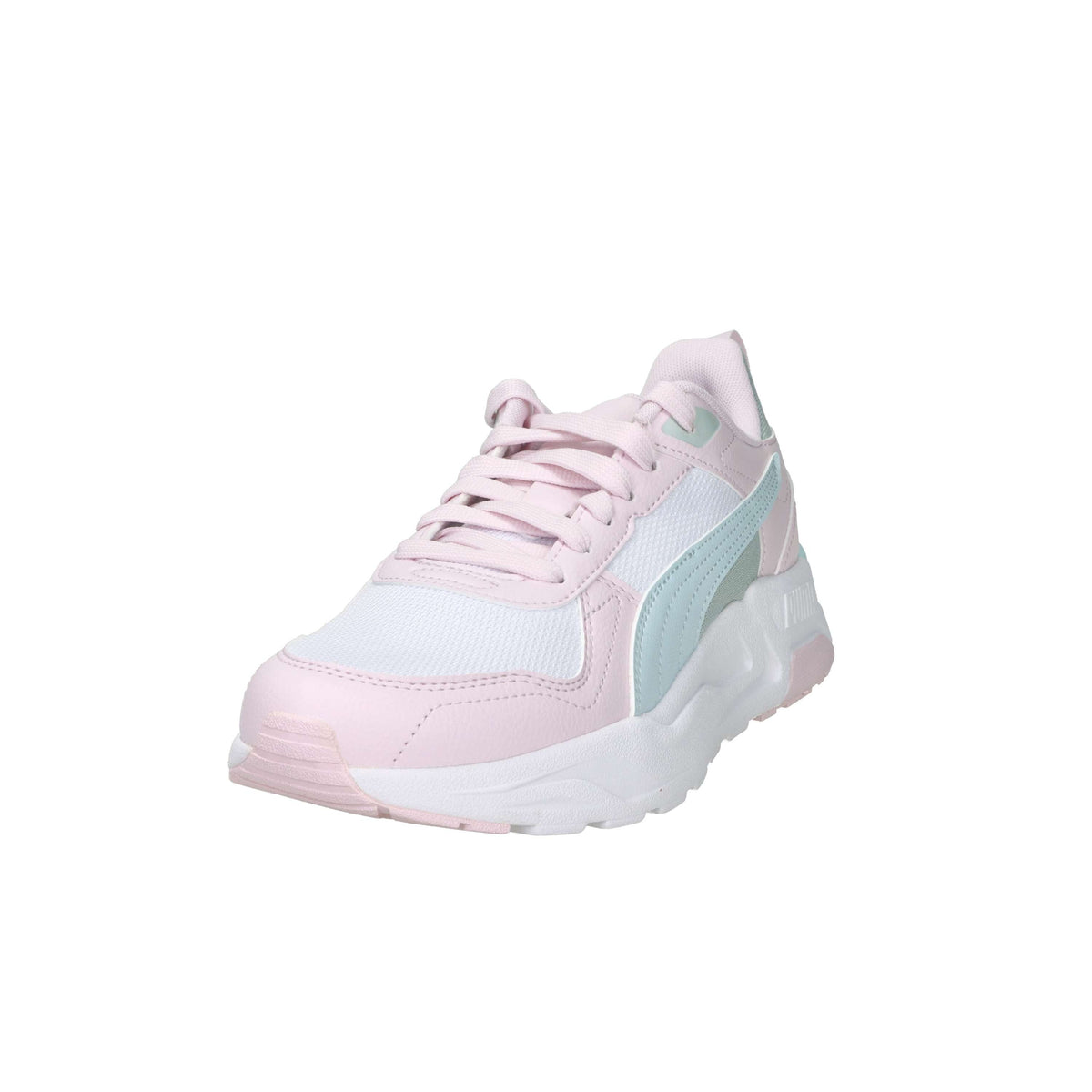 Puma Bambine e ragazze Sneakers 403703 Bianco/Rosa