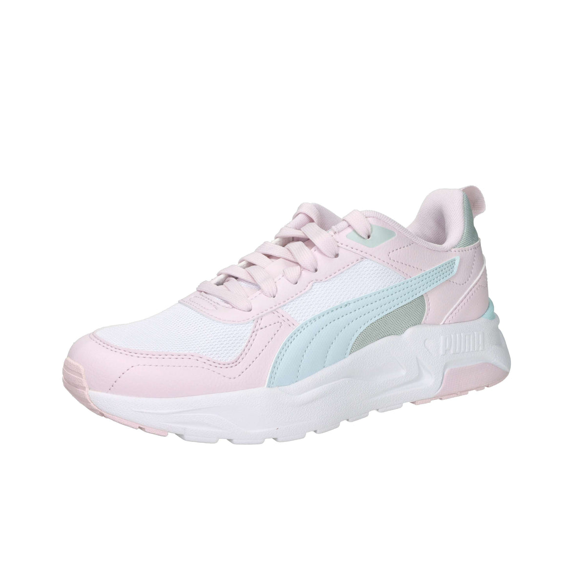 Puma Bambine e ragazze Sneakers 403703 Bianco/Rosa