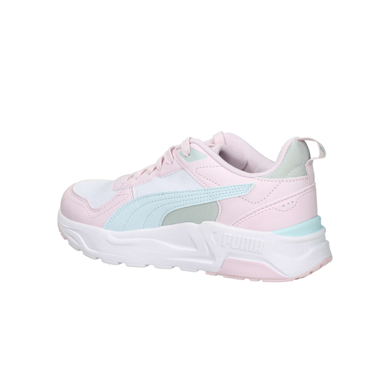 Puma Bambine e ragazze Sneakers 403703 Bianco/Rosa