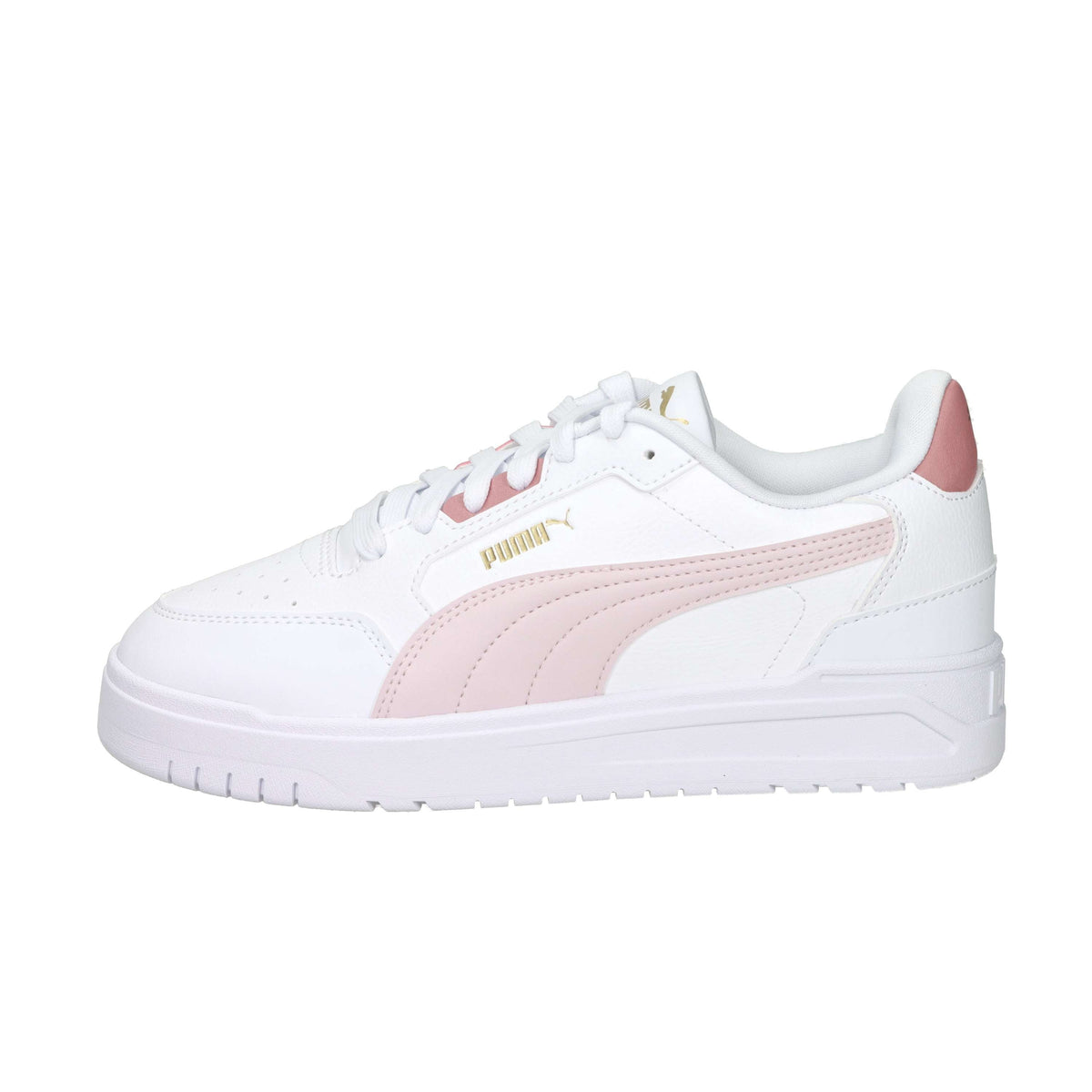 Puma Bambine e ragazze Sneakers 403739 Bianco/Rosa
