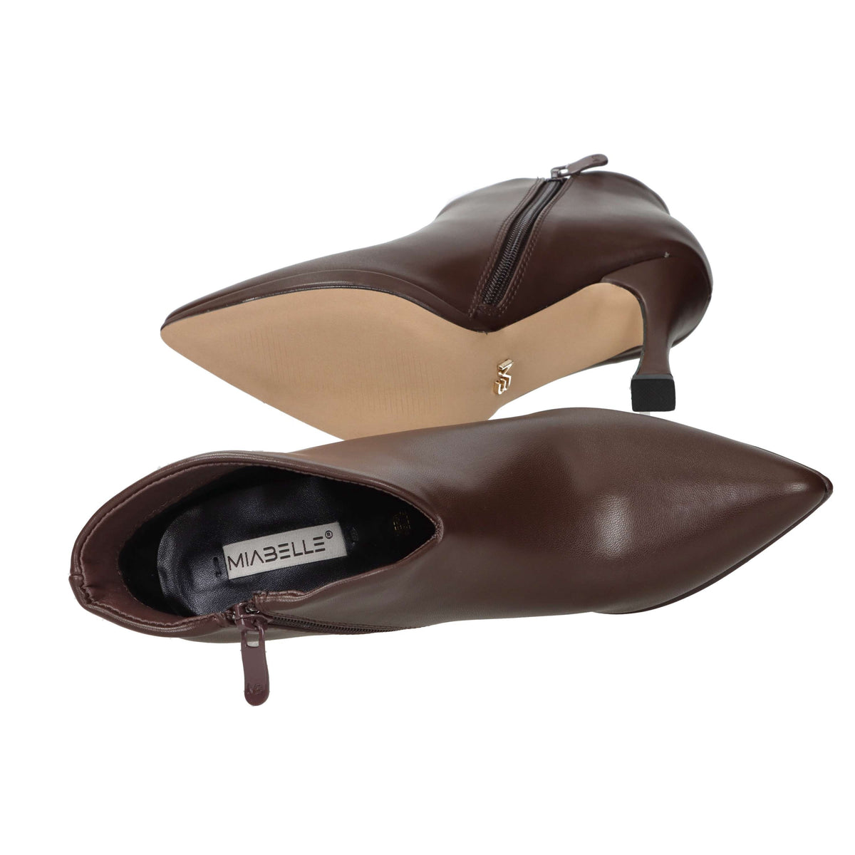 Miabelle Donna Stivaletti con tacco MB1929.06 Marrone