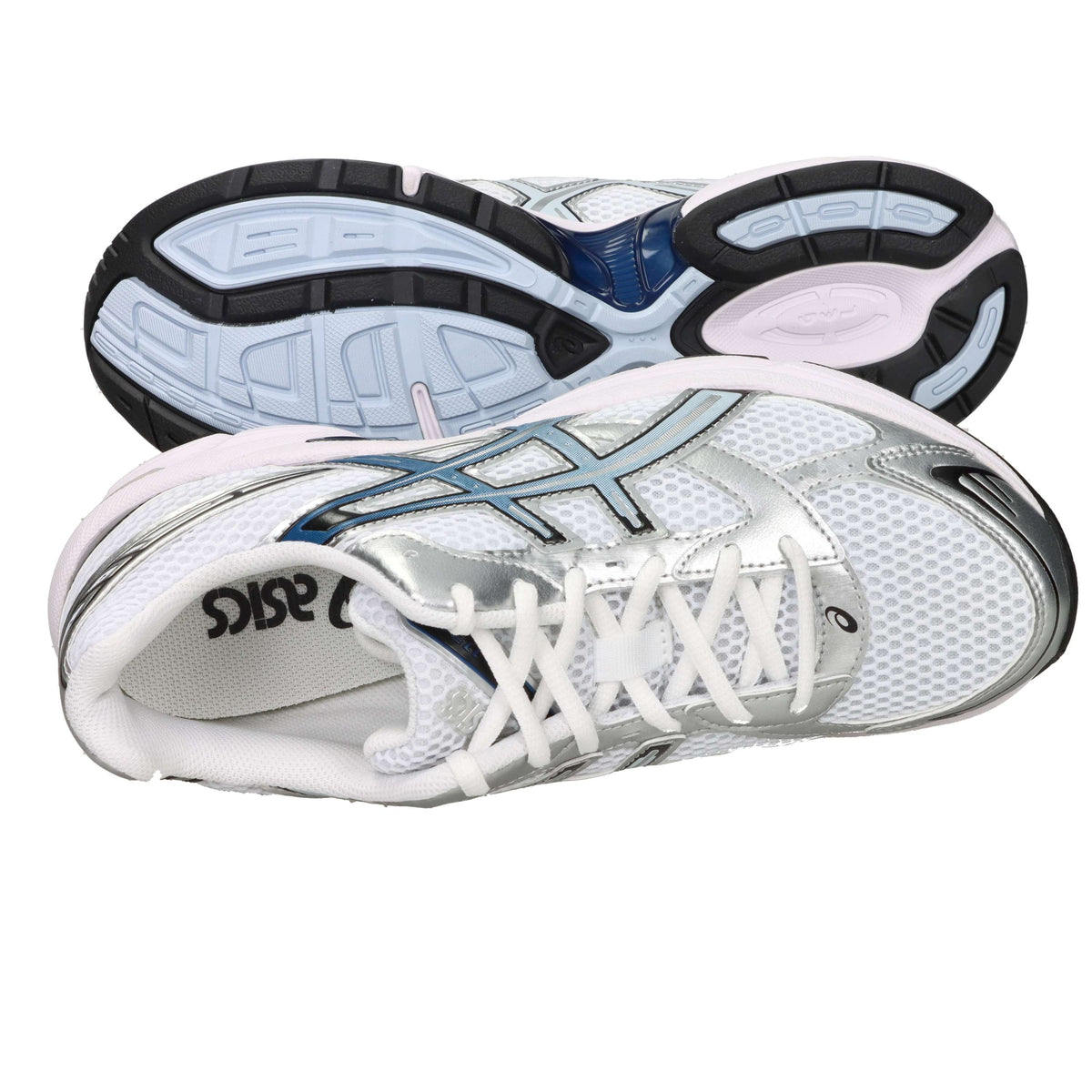 Asics Uomo Sneakers 1203A609 Bianco/Argento