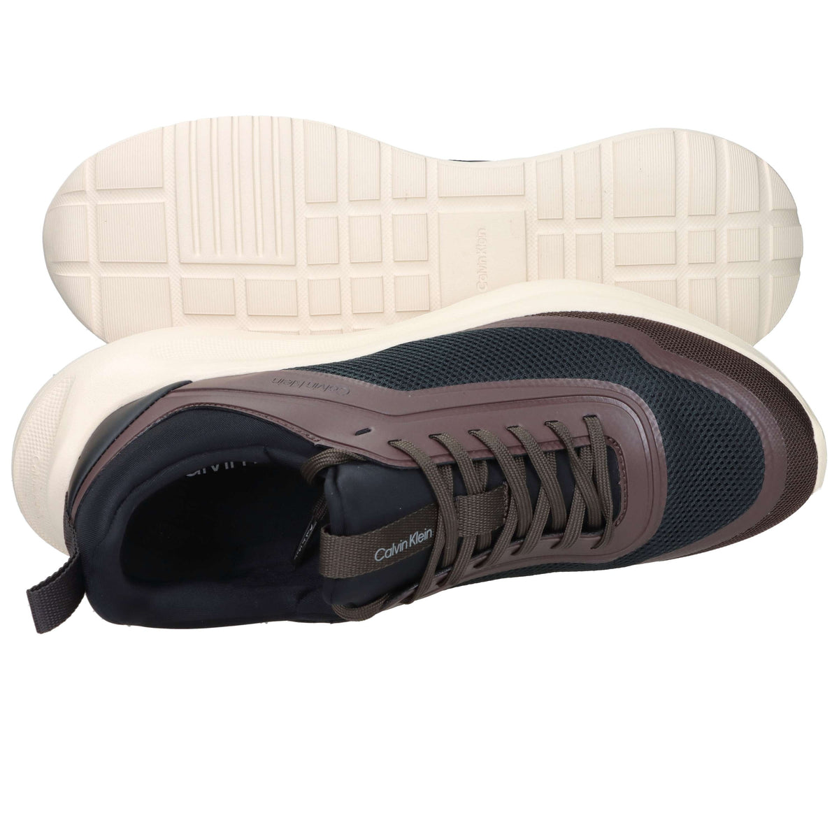 Calvin Klein Uomo Sneakers HM0HM02184 Marrone/Nero